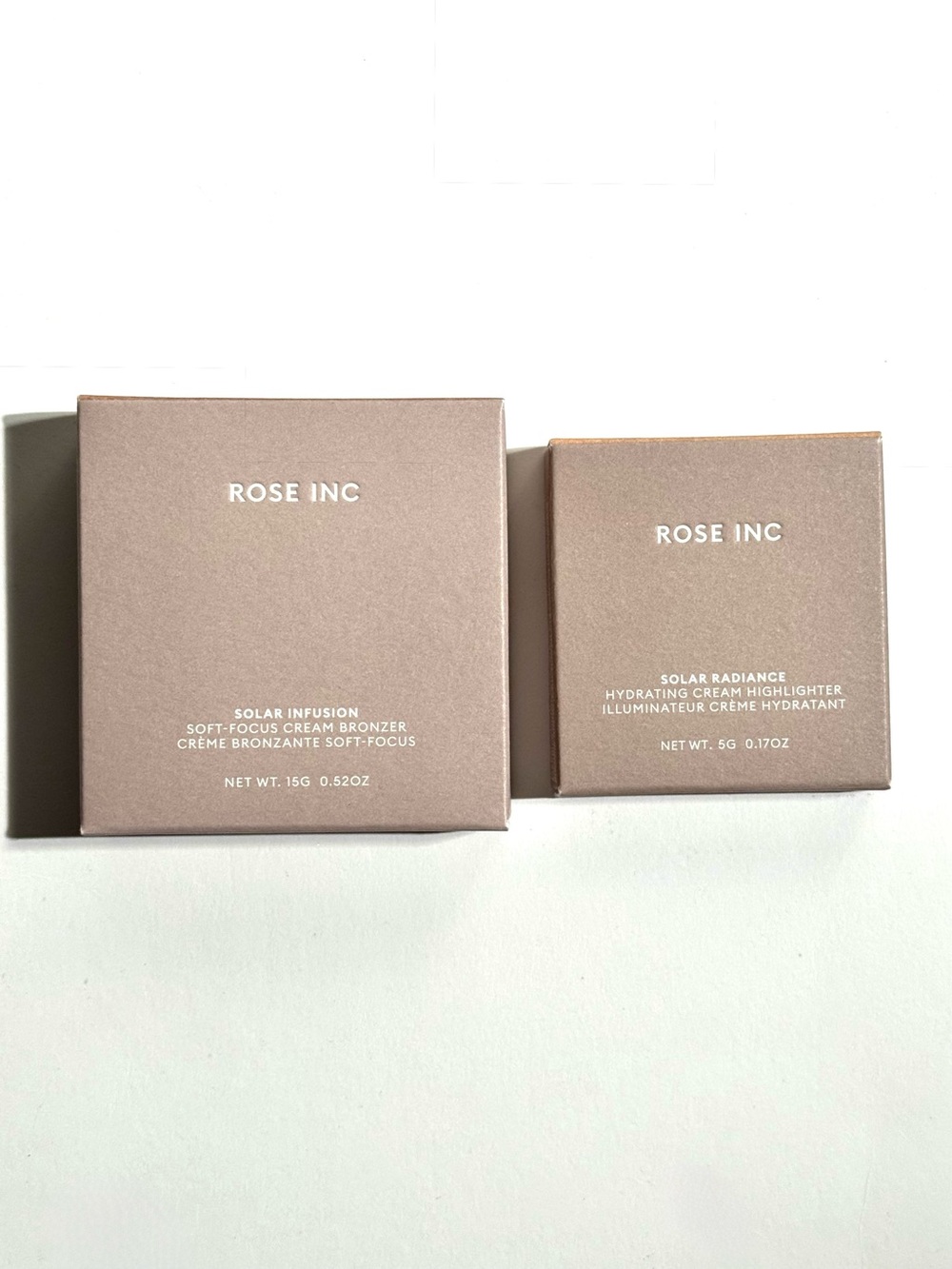 ROSE INC Cream Bronzer & Hydrating Highlighter Duo